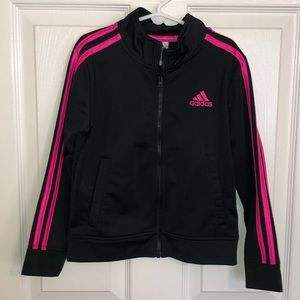 Adidas track jacket-girls
